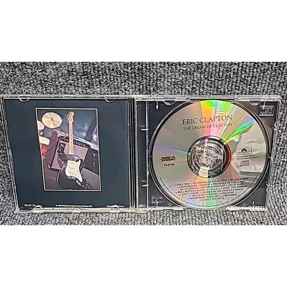 Vintage Eric Clapton - The Cream of Clapton (CD, 1995) Polydor Records - Picture 3 of 4